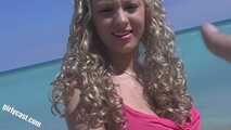 Beach Girl Bianca am Strand angequatscht und abgeschleppt