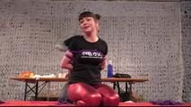Verena Venusian - Supertight Hogtie at BoundCon XII