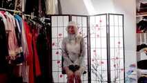 Miss Francine aus a French Maid bound and gagged on a chair