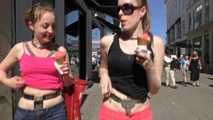 Belted outside