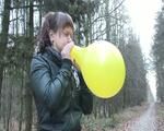 cold weather - hot balloon