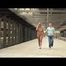 Hand in hand with a clothed man