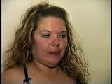 BBW MICHELLE'S IS CLEAVE GAGGED, GAG YELLING AND HANDGAGGED (D65-10)