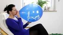 Blow2Pop blue Toys'R'Us balloon