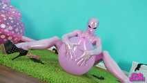 354 Spandex looner girl