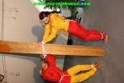 Get 277 Pictures with Michelle and Jill tied and gagged in shiny nylon rainwear from 2005-2008!