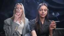 Chain Smoking Domination – Two Cigarettes Each & Ash Control POV