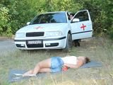 [From archive] Dana & La Pulya - Nurse outdoor problem 01