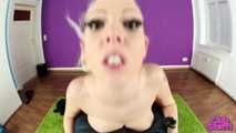 453 Bella strips topless