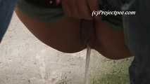 050033 Roxy Takes A Desperate Pee By The Apartment Building