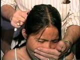 24 Yr OLD ASIAN VIETNAMESE DAISY IS WRAP TAPE GAGGED, BALL-TIED, TOE-TIED, BLINDFOLDED & TRIES TO MAKE CALL (D44-4)