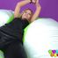 76 Susi on our biggest beach ball