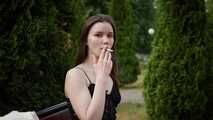 Smoking 120mm Saratoga on the street