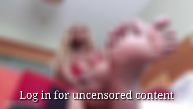 It’s her or my feet!