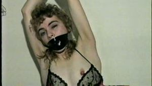CARRIE IS WRAPPED TAPE GAGGED, TIED UP IN CLOSET & FONDLED (D31-02)
