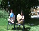 Nadja und Alexia outdoor...