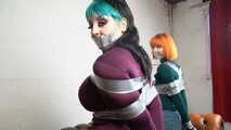 1022 Amber and Anija in Tape for Two