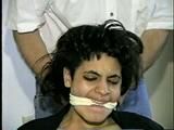 TIT TIED, MOUTH STUFFED, CLEAVE GAGGED LITTLE LATINA HOSTAGE (D28-5)