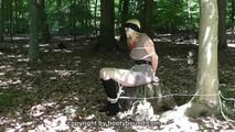 Jessy tied in the forest 2/2