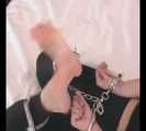 Rozanka - Girl in black gets back to her bondage habits (video)