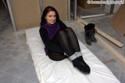 Nina B - Gefesselt auf der Baustelle 2