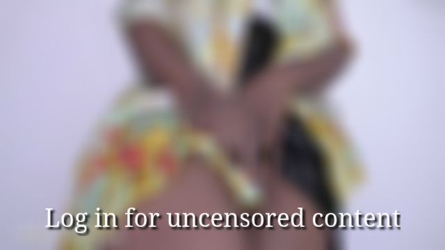 The creamy present in my panties