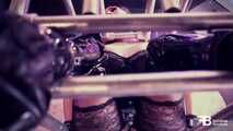 BONDAGE CUBE - free product trailer - Sopie in a sexy latex outfit