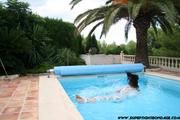 Katarina Blade – Poolside Bondage in Spain (Pictures)