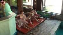GROUP SEX IN THE INDOOR POOL