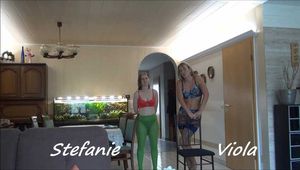 Stefanie and Viola - Who tickles better Part 1 of 5