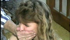 BALL-TIED PLASTIC MUMMY WRAPPED & GAGGED SEXY REBA (D28-9)