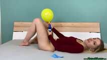 sweet open legs handpump2pop five balloons
