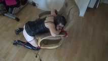 Ayu roped to chair 2/2