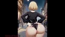 Gol Blonde Anime Kega Tease and Fuck Collection