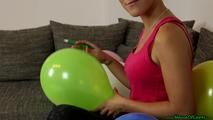 painting on balloons