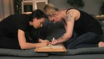 1200 Katja & Justyne 1st time together