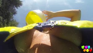 148 Angel goes for a swim