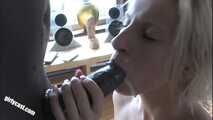 First BBC (Big Black Cock) for the sweet Nadine