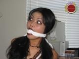 Asian Secretary in Bondage (Photos + Videoclip)