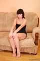 Rozanka - Hot and curvy brunette nearly orgasms when frogtied