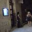 023112 Ewa Takes A Pee In A Mdina Street