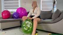 your girlfriend finds your balloons and pops all