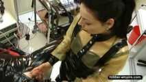 Lady Ashley - Gas Mask Trainig