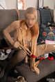 Enjoy this crazy nylon whore