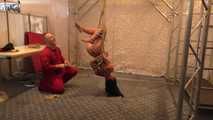 Azooka - Tied in Public - Long Term Predicament & Endurance Challenge at the Feringapark Hotel