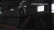 055003 Natly Takes A Long Pee In The Station