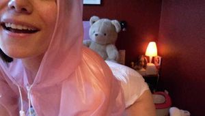 My PVC jacket and my diaper is all I need to stay dry