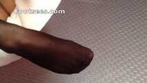 Cum on Black Stockings