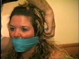 BBW MICHELLE IS MOUTH STUFFED, OTM GAGGED, WRITES K1DNAP NOTE WITH HANDS TIED, MAKES RANSOM CALL (D50-11)