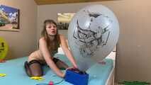 dirty nude francine pops your manga balloons